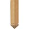 Ekena Millwork Merced Arts & Crafts Rough Sawn Bracket, Western Red Cedar, 6"W x 18"D x 22"H BKT06X18X22MRC03RWR - alternate 3